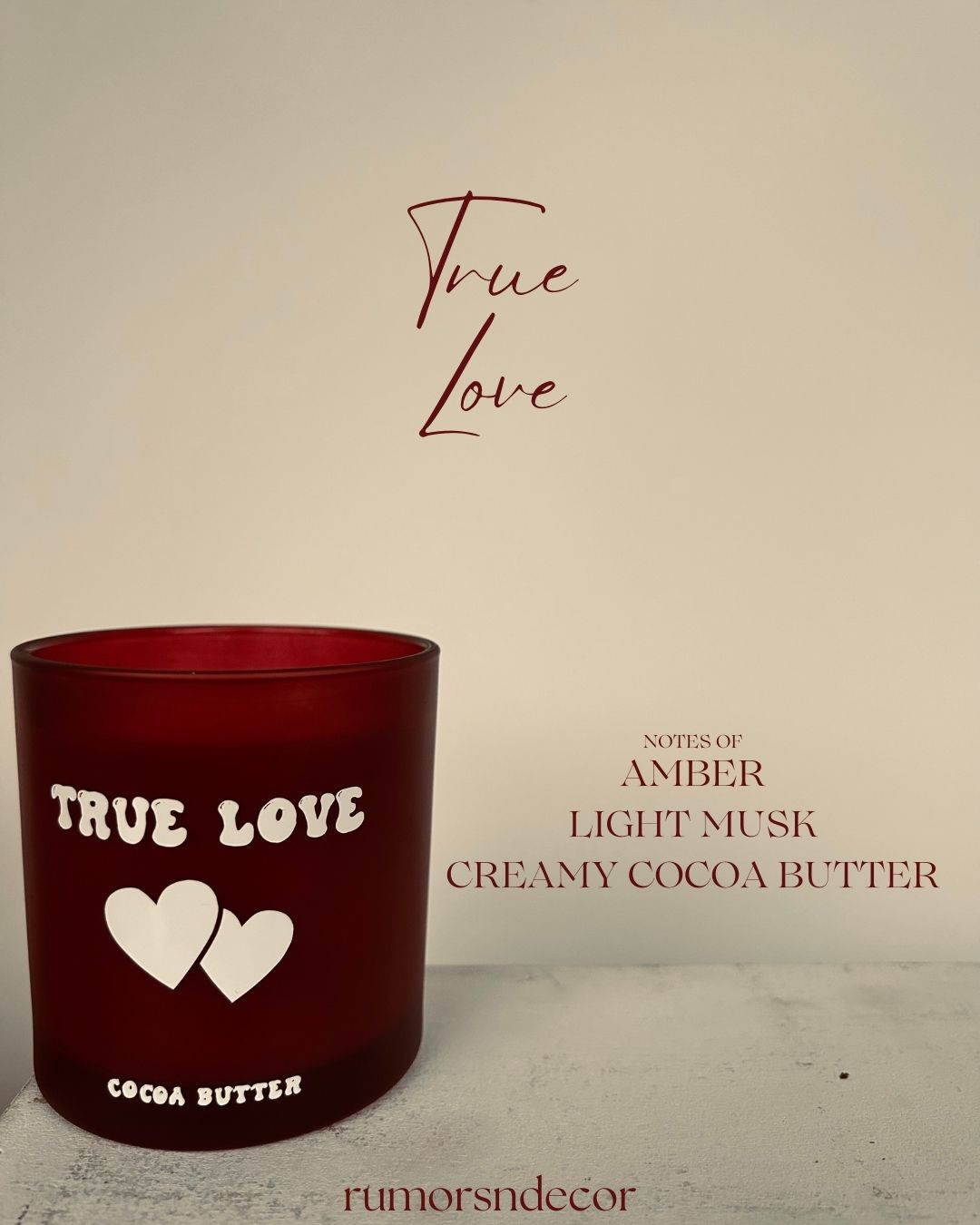 True Love Candle Collection