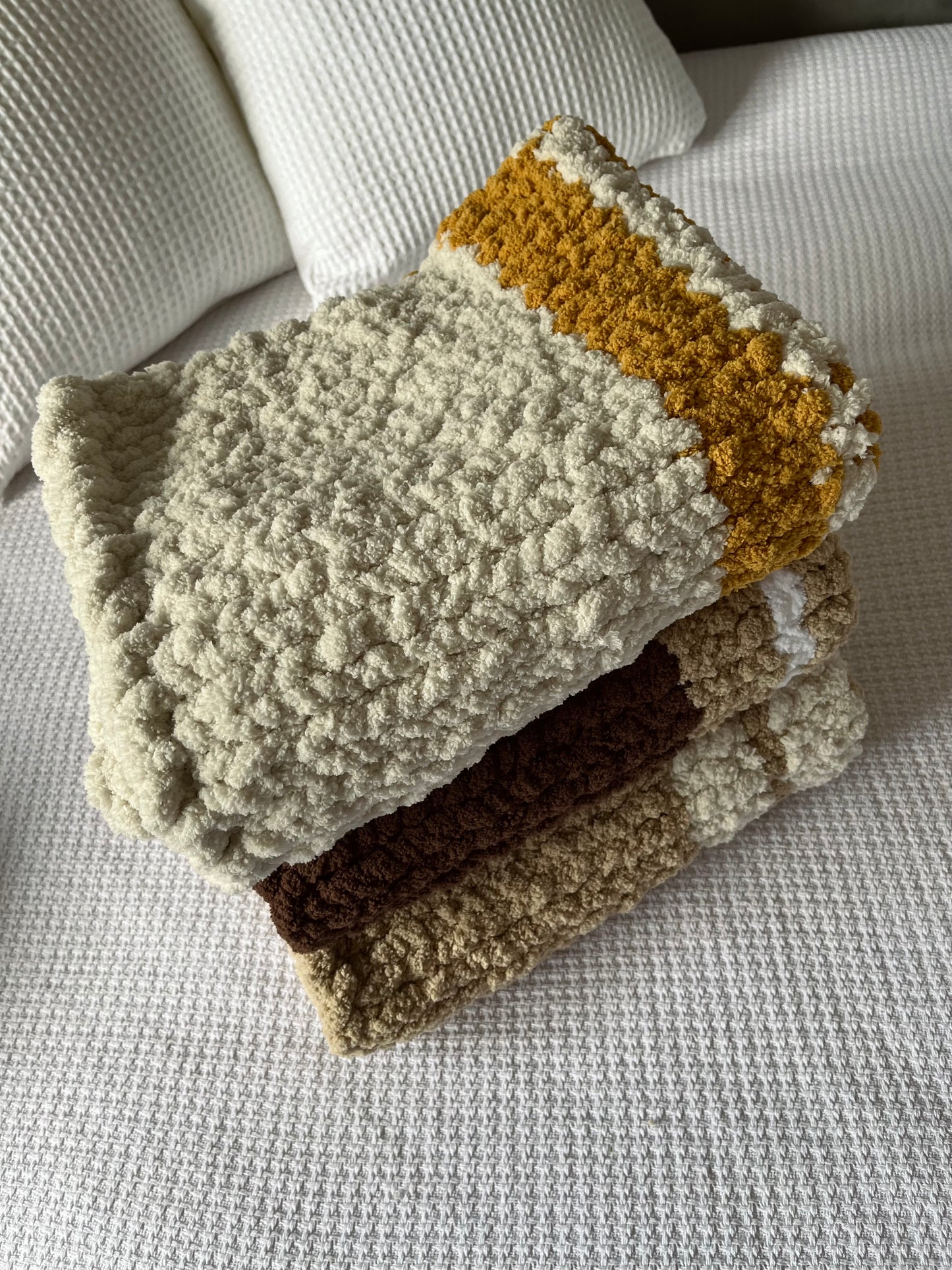 Hand Knitted Baby Blanket