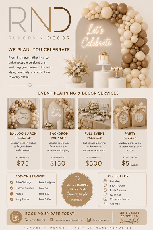 Event Decorating