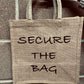 Natural Burlap Tote
